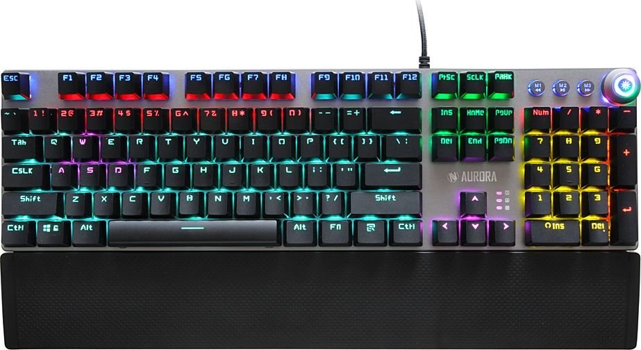 iBox Aurora K-3 keyboard USB QWERTY Silver iBox Aurora K-3 keyboard USB QWERTY Silver
