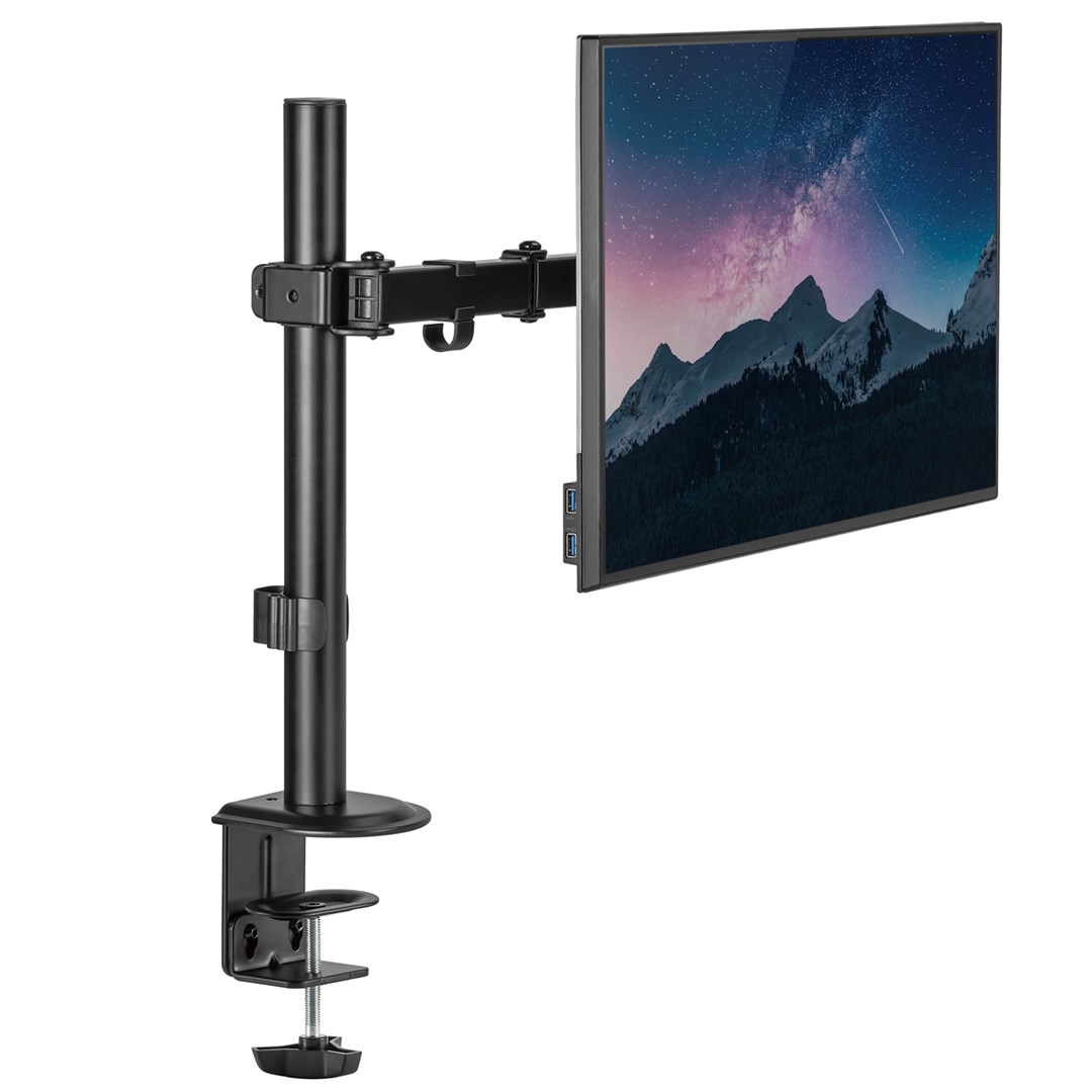 Maclean MC-753N LCD Monitor Desk Mount 17-32" 9kg VESA 75x75 100x100 Single Arm Extendable Adjustable Maclean MC-753N LCD Monitor Desk Mount 17-32" 9kg VESA 75x75 100x100 Single Arm Extendable Adjustable