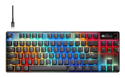 Steelseries APEX PRO TKL WIRELESS GEN 3 keyboard Gaming USB + RF Wireless + Bluetooth QWERTY UK International Black Steelseries APEX PRO TKL WIRELESS GEN 3 keyboard Gaming USB + RF Wireless + Bluetooth QWERTY UK International Black