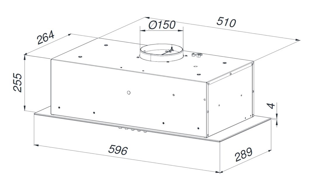 MAAN Ares M 60 soft touch - ventilation hood MAAN Ares M 60 soft touch - ventilation hood