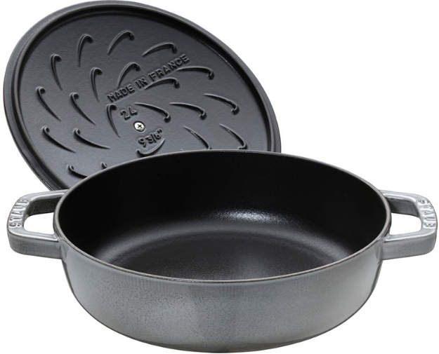 Deep frying pan with lid STAUB 28 cm 40511-470-0 Deep frying pan with lid STAUB 28 cm 40511-470-0