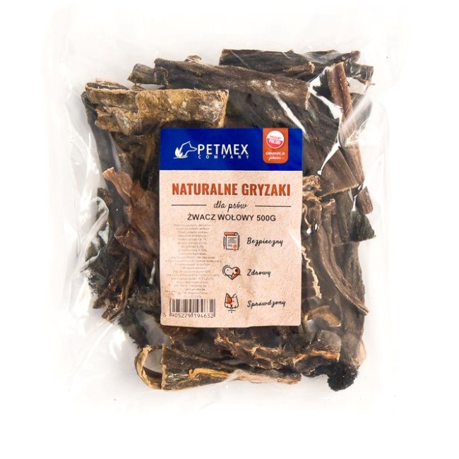 Dog chew PETMEX Beef rumen 500g Dog chew PETMEX Beef rumen 500g