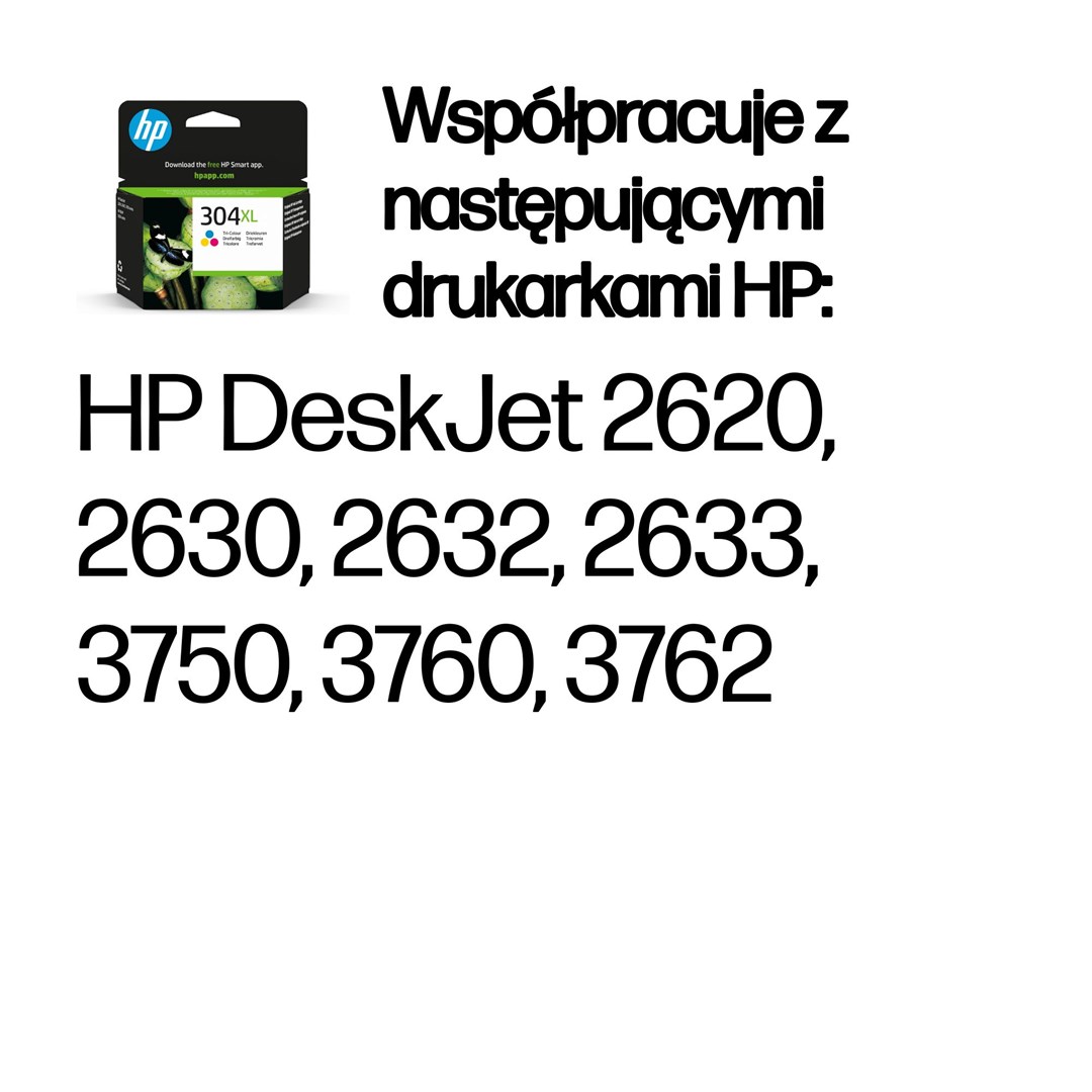 HP 304XL Tri-color Original Ink Cartridge HP 304XL Tri-color Original Ink Cartridge