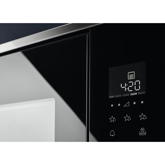 Electrolux KMFE172TEX Built-in Solo microwave 800 W Black Electrolux KMFE172TEX Built-in Solo microwave 800 W Black