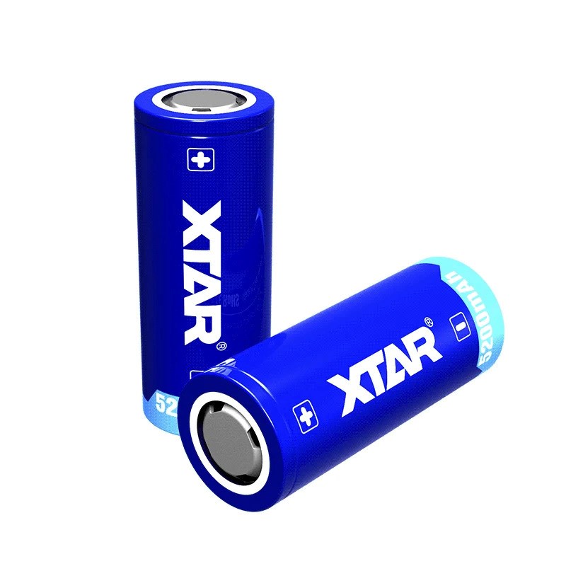 Battery 26650 3,6V Li-ion 5200 mAh with protection Battery 26650 3,6V Li-ion 5200 mAh with protection