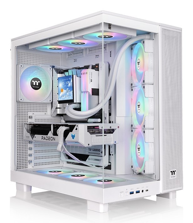 Thermaltake View 380 XL TG ARGB Midi Tower White Thermaltake View 380 XL TG ARGB Midi Tower White