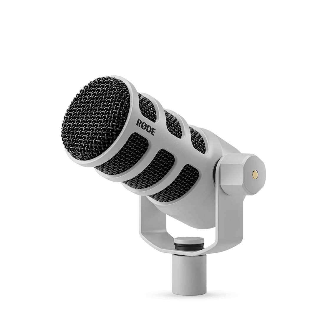 RØDE PodMic USB White - dynamic microphone for podcasting RØDE PodMic USB White - dynamic microphone for podcasting
