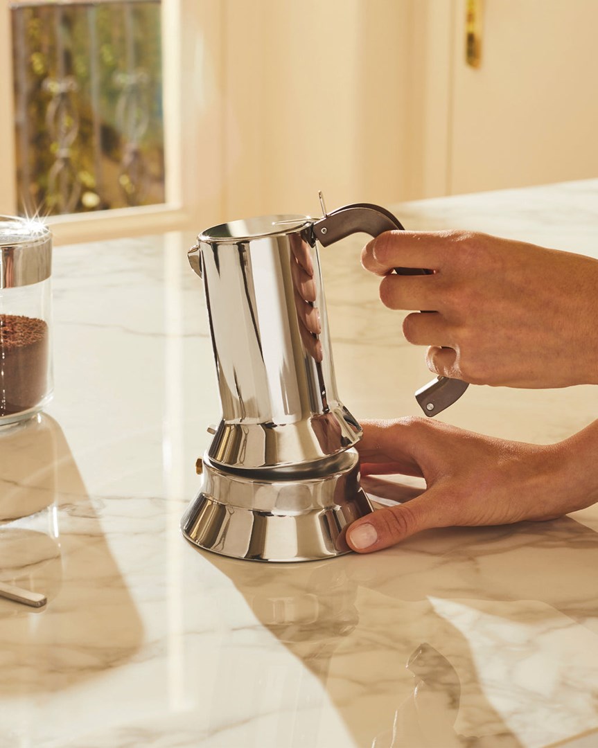 Alessi 9090/3 Coffee Maker for Induction Alessi 9090/3 Coffee Maker for Induction