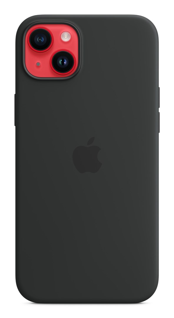 Apple iPhone 14 Plus Silicone Case with MagSafe - Midnight Apple iPhone 14 Plus Silicone Case with MagSafe - Midnight