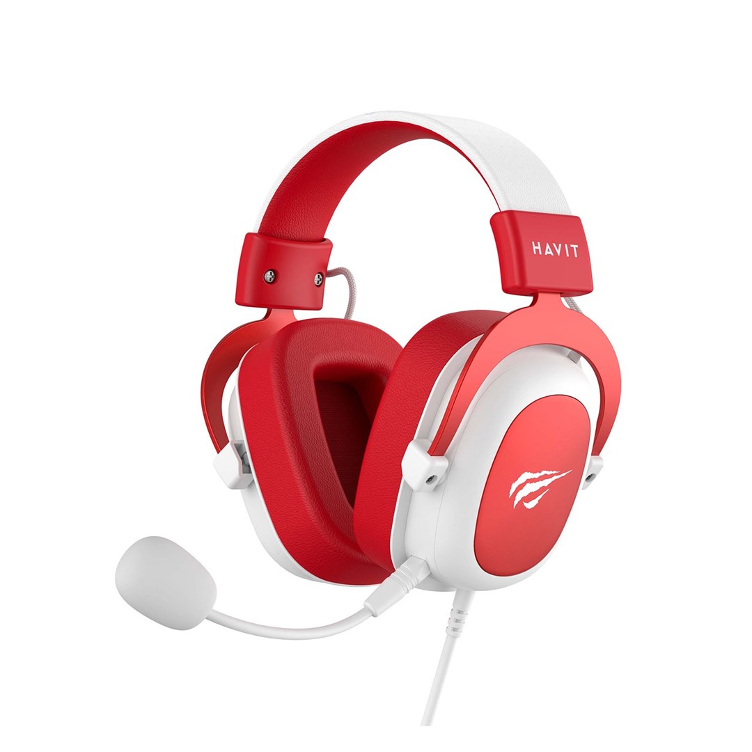 Havit H2002D Gaming headphones White, red Havit H2002D Gaming headphones White, red