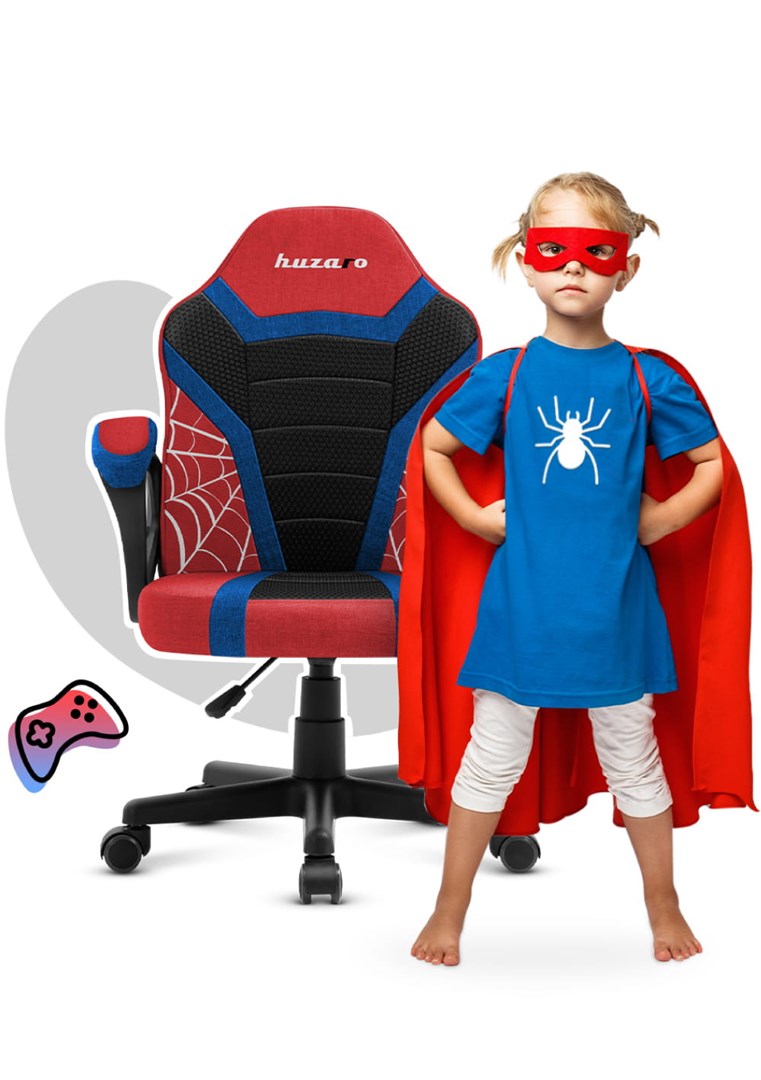 GAMING CHAIR FOR CHILD HUZARO RANGER 1.0 SPIDER GAMING CHAIR FOR CHILD HUZARO RANGER 1.0 SPIDER