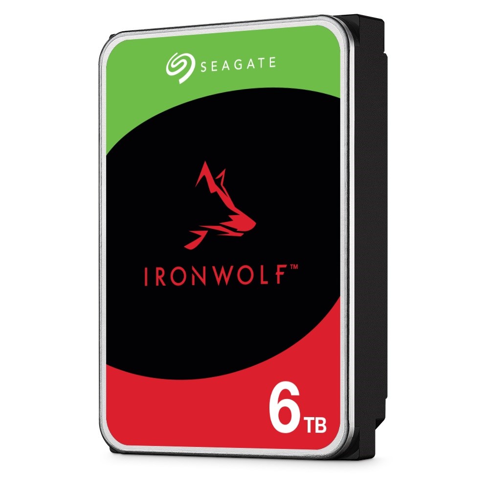 Seagate IronWolf internal hard drive 6 TB 256 MB 3.5" Serial ATA III (ST6000VN006) Seagate IronWolf internal hard drive 6 TB 256 MB 3.5" Serial ATA III (ST6000VN006)