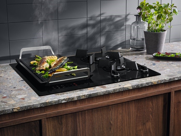 Induction-gas hob ELECTROLUX KDI641723K 800 Mixed 60 cm Black Induction-gas hob ELECTROLUX KDI641723K 800 Mixed 60 cm Black