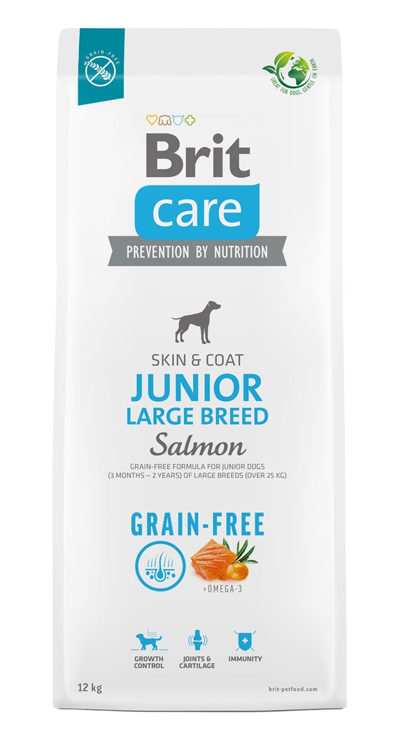 BRIT Care Junior Large Breed Salmon - dry dog food - 12 kg BRIT Care Junior Large Breed Salmon - dry dog food - 12 kg