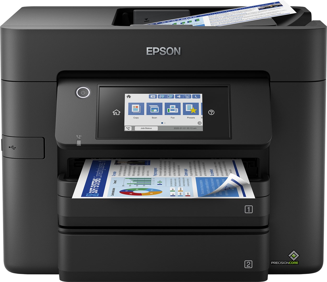 Epson WorkForce Pro WF-4830DTWF Inkjet A4 4800 x 2400 DPI 36 ppm Wi-Fi Epson WorkForce Pro WF-4830DTWF Inkjet A4 4800 x 2400 DPI 36 ppm Wi-Fi