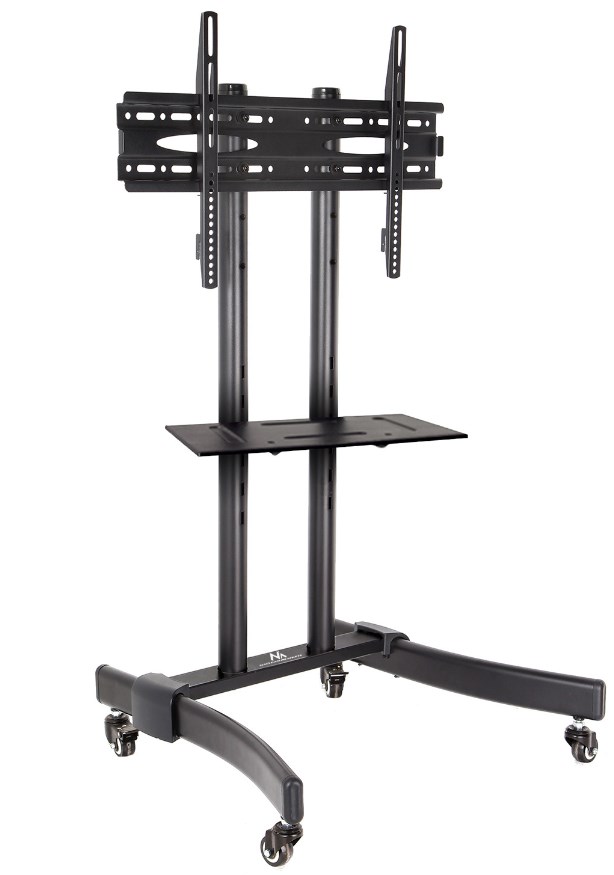 TV trolley stand Maclean, professional, on wheels, max 32-65", max 40kg, MC-739 TV trolley stand Maclean, professional, on wheels, max 32-65", max 40kg, MC-739