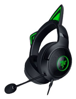 Razer Kraken Kitty V2 Headset Wired Head-band Gaming USB Type-A Black Razer Kraken Kitty V2 Headset Wired Head-band Gaming USB Type-A Black