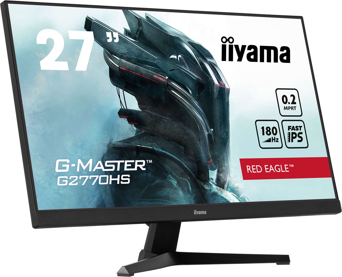 iiyama G-MASTER G2770HS-B1 computer monitor 68.6 cm (27") 1920 x 1080 pixels Full HD LCD Black iiyama G-MASTER G2770HS-B1 computer monitor 68.6 cm (27") 1920 x 1080 pixels Full HD LCD Black