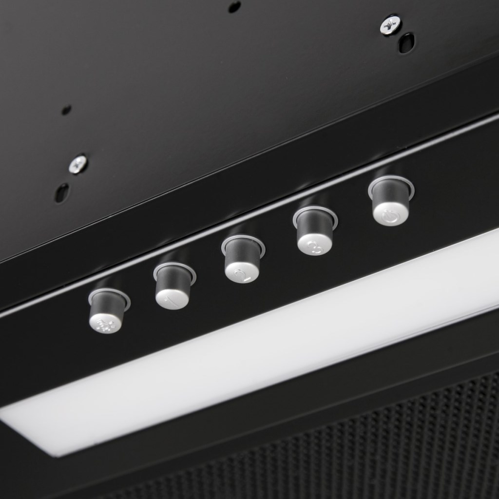 Built-in under-cupboard kitchen hood MAAN Fiugi 2 50 310 m3/h, Black Built-in under-cupboard kitchen hood MAAN Fiugi 2 50 310 m3/h, Black