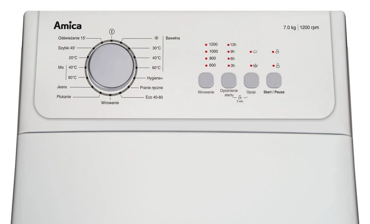 WASHING MACHINE AMICA AGA3T712ANI WASHING MACHINE AMICA AGA3T712ANI