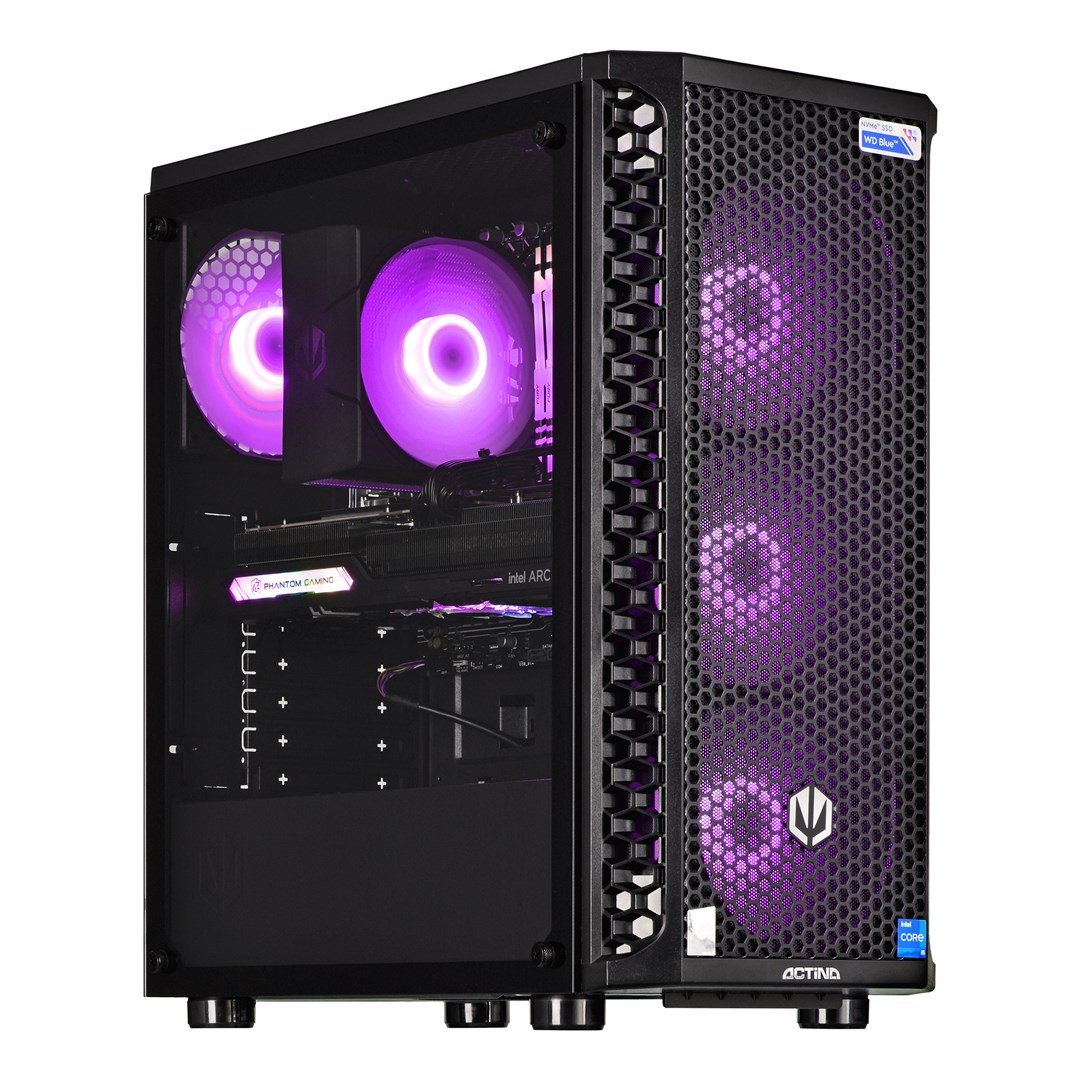 Actina 5901443328995 PC Intel® Core™ i5 i5-12400F 16 GB DDR4-SDRAM 1 TB SSD NVIDIA GeForce RTX 3060 Midi Tower Black Actina 5901443328995 PC Intel® Core™ i5 i5-12400F 16 GB DDR4-SDRAM 1 TB SSD NVIDIA GeForce RTX 3060 Midi Tower Black