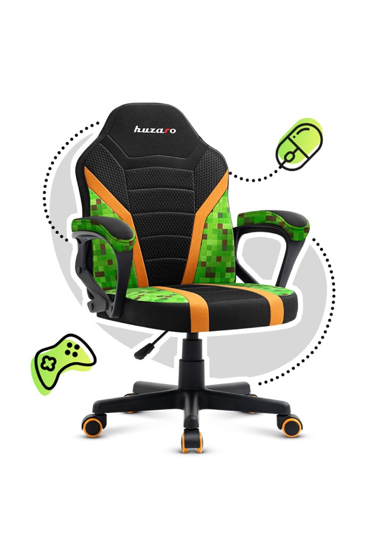 Gaming chair for children Huzaro Ranger 1.0 Pixel Mesh Gaming chair for children Huzaro Ranger 1.0 Pixel Mesh