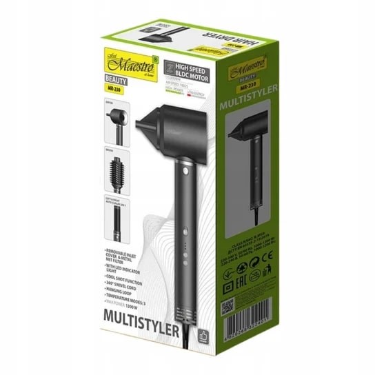 Multistyler / hair care set 3in1 MAESTRO MR-230 Multistyler / hair care set 3in1 MAESTRO MR-230