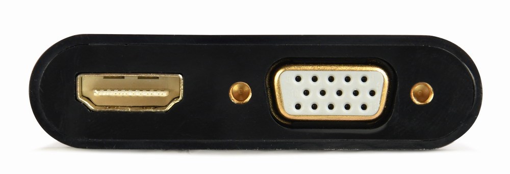 Gembird A-HDMIM-HDMIFVGAF-01 interface cards/adapter HDMI, VGA Gembird A-HDMIM-HDMIFVGAF-01 interface cards/adapter HDMI, VGA
