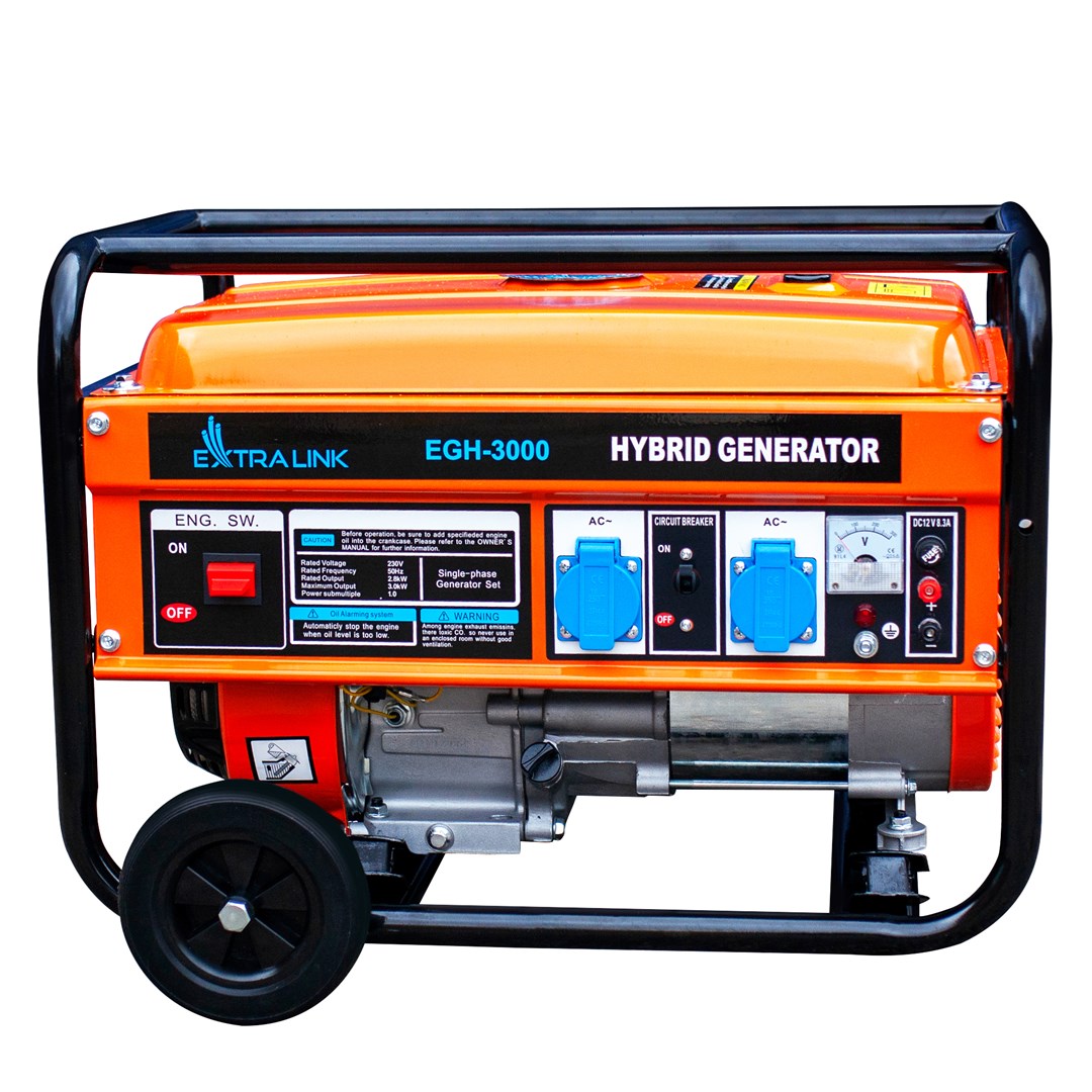 Extralink Power generator EGH-3000 hybrid, 3kW 1F Extralink Power generator EGH-3000 hybrid, 3kW 1F
