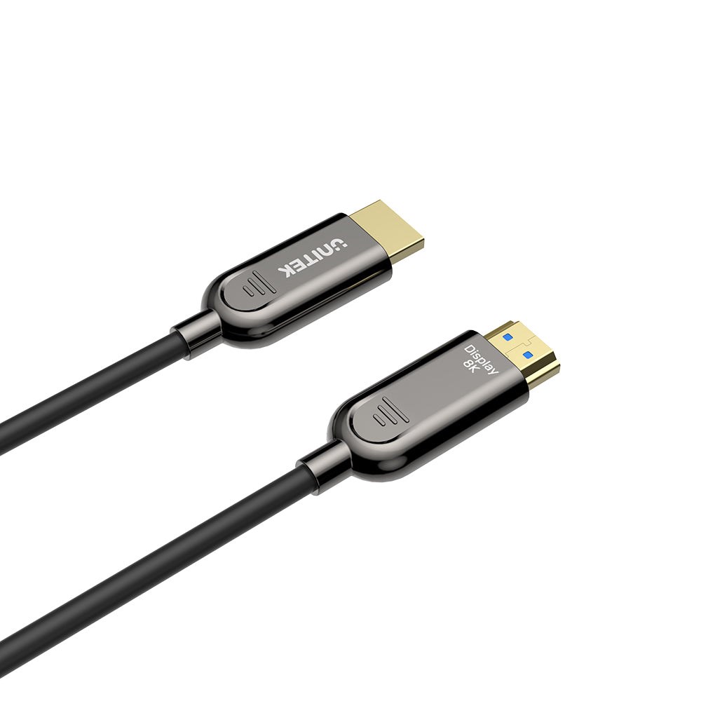 Optical cable HDMI 2.1 AOC Unitek C11085GY01-10M Optical cable HDMI 2.1 AOC Unitek C11085GY01-10M