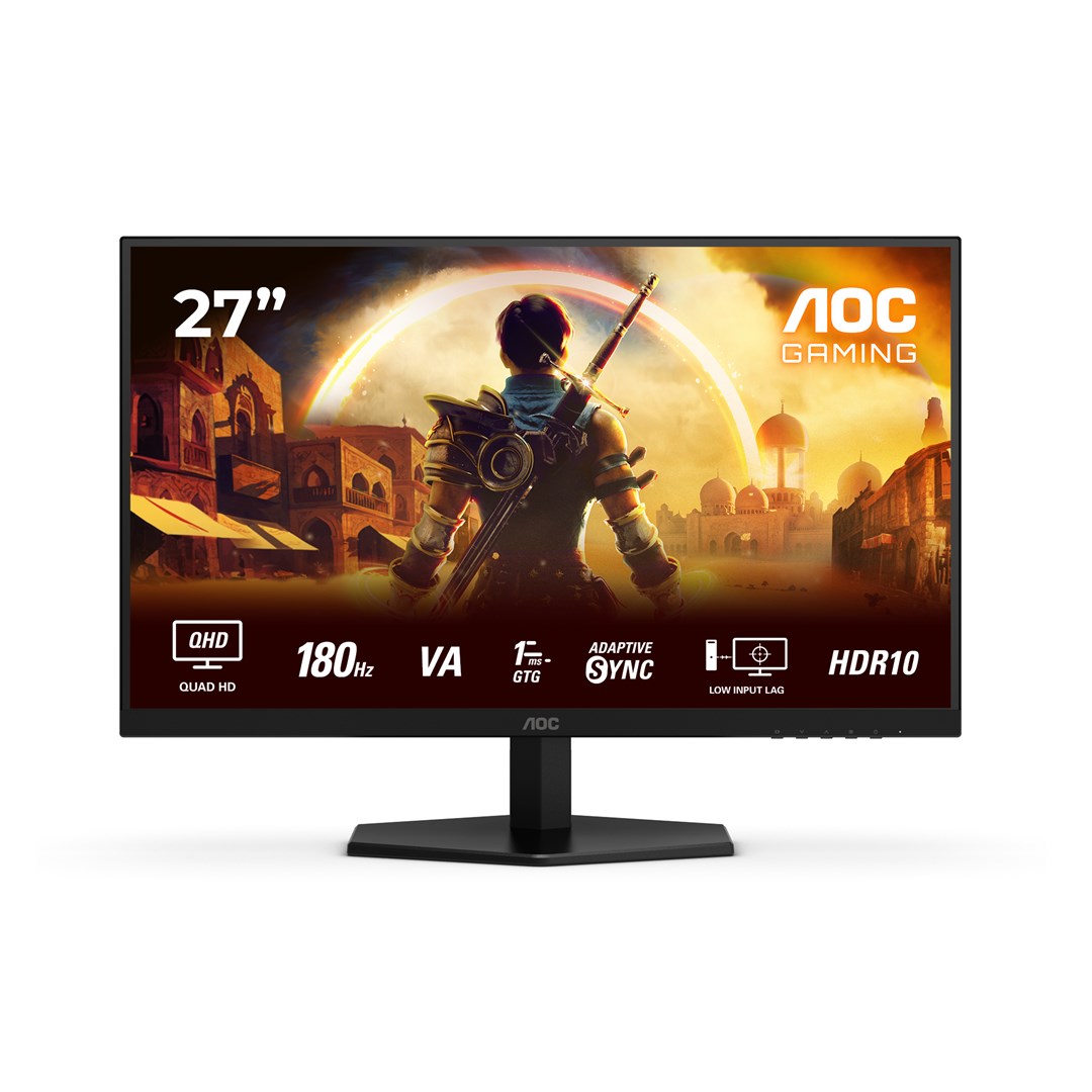 AOC G4 Q27G42XNE computer monitor 68.6 cm (27") 2560 x 1440 pixels Quad HD LED Black, Red AOC G4 Q27G42XNE computer monitor 68.6 cm (27") 2560 x 1440 pixels Quad HD LED Black, Red