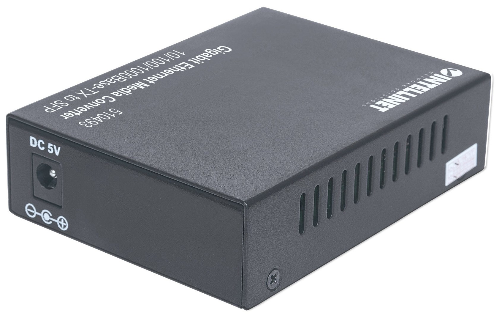 Intellinet Gigabit Ethernet to SFP Media Converter, 10/100/1000Base-Tx to SFP slot, empty (Euro 2-pin plug) Intellinet Gigabit Ethernet to SFP Media Converter, 10/100/1000Base-Tx to SFP slot, empty (Euro 2-pin plug)