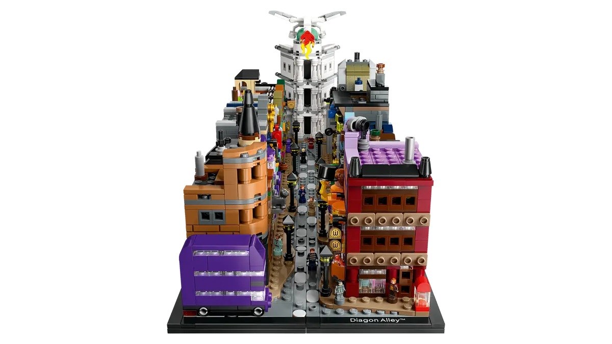 LEGO HARRY POTTER 76444 Diagon Alley Wizarding Shops LEGO HARRY POTTER 76444 Diagon Alley Wizarding Shops