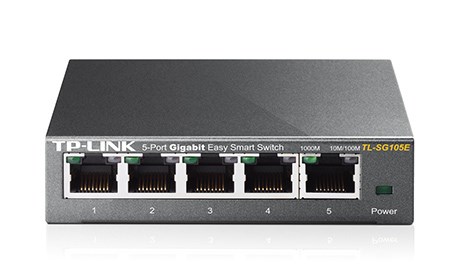TP-Link 5-Port Gigabit Easy Smart Switch TP-Link 5-Port Gigabit Easy Smart Switch