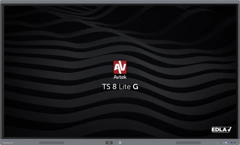 Avtek International TS 8 Lite G 75 Interactive flat panel 190.5 cm (75") LED Wi-Fi 420 cd/m² 4K Ultra HD Black Touchscreen Built-in processor Android 14 24/7 Avtek International TS 8 Lite G 75 Interactive flat panel 190.5 cm (75") LED Wi-Fi 420 cd/m² 4K Ultra HD Black Touchscreen Built-in processor Android 14 24/7