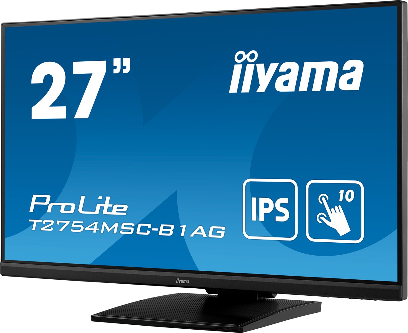iiyama ProLite 27” PCAP 10pt touch screen featuring IPS panel technology and Anti Glare coating iiyama ProLite 27” PCAP 10pt touch screen featuring IPS panel technology and Anti Glare coating