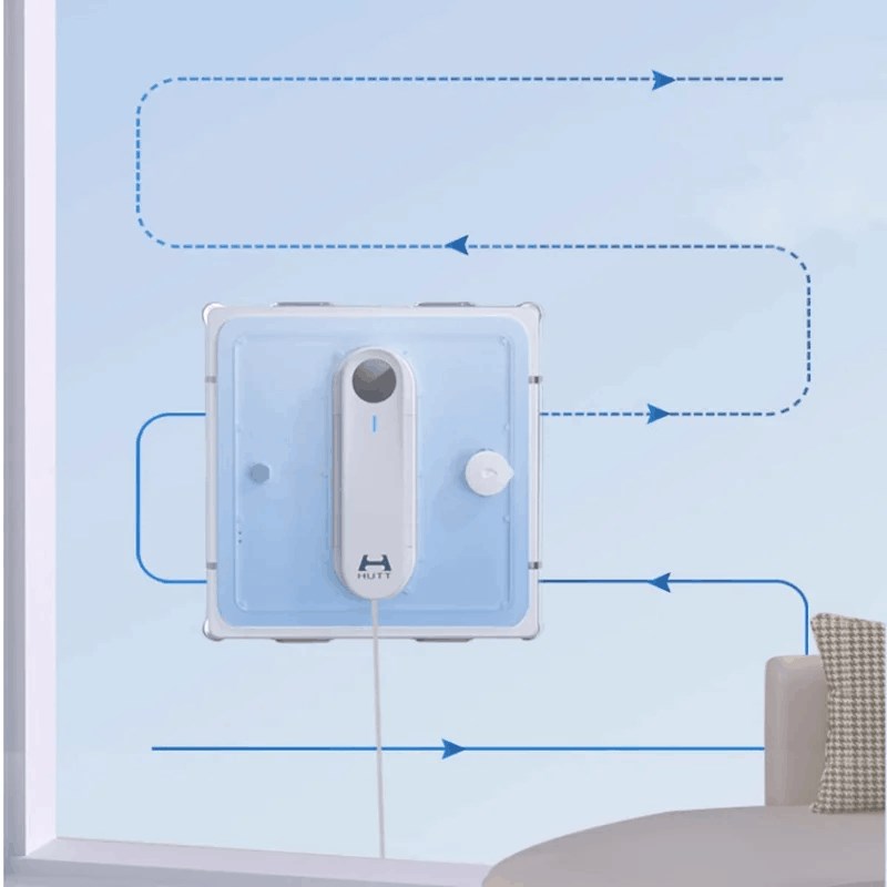 HUTT | Windows Cleaning Robot | W9 | Corded | 3800 Pa | White HUTT | Windows Cleaning Robot | W9 | Corded | 3800 Pa | White