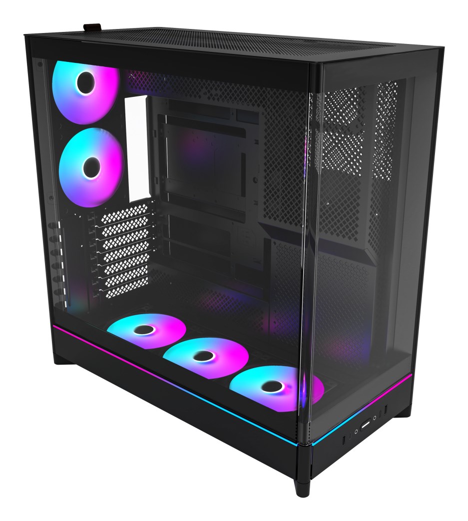 Montech HS02 PRO Midi Tower Black Montech HS02 PRO Midi Tower Black