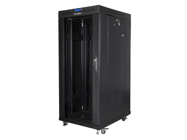 Lanberg FF01-8027-12BL rack cabinet 27U Freestanding rack Black Lanberg FF01-8027-12BL rack cabinet 27U Freestanding rack Black
