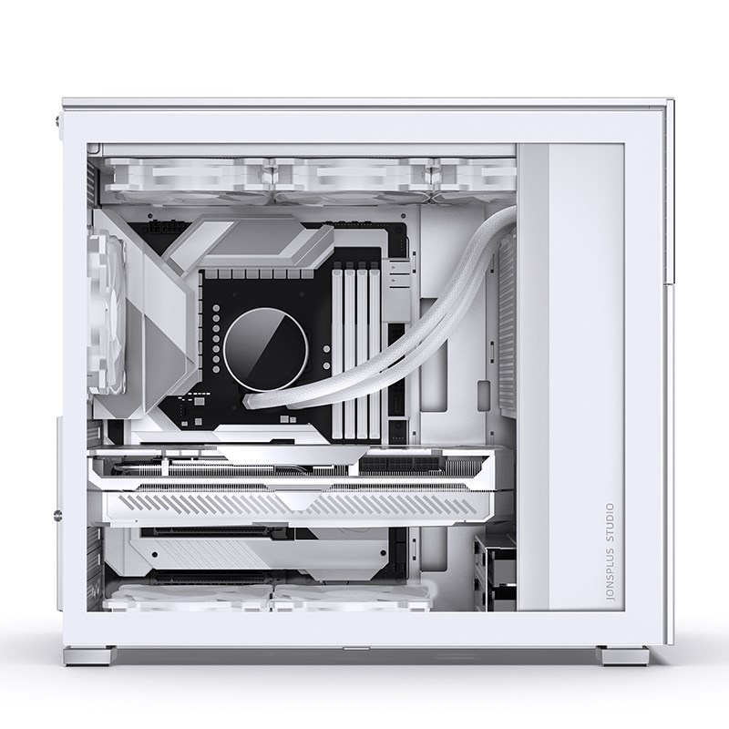 Jonsbo D41 Screen ATX Case, Tempered Glass - white Jonsbo D41 Screen ATX Case, Tempered Glass - white