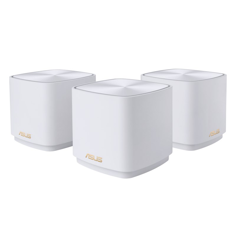 ASUS ZenWiFi XD4 Plus AX1800 3 Pack White Dual-band (2.4 GHz / 5 GHz) Wi-Fi 6 (802.11ax) 2 Internal ASUS ZenWiFi XD4 Plus AX1800 3 Pack White Dual-band (2.4 GHz / 5 GHz) Wi-Fi 6 (802.11ax) 2 Internal
