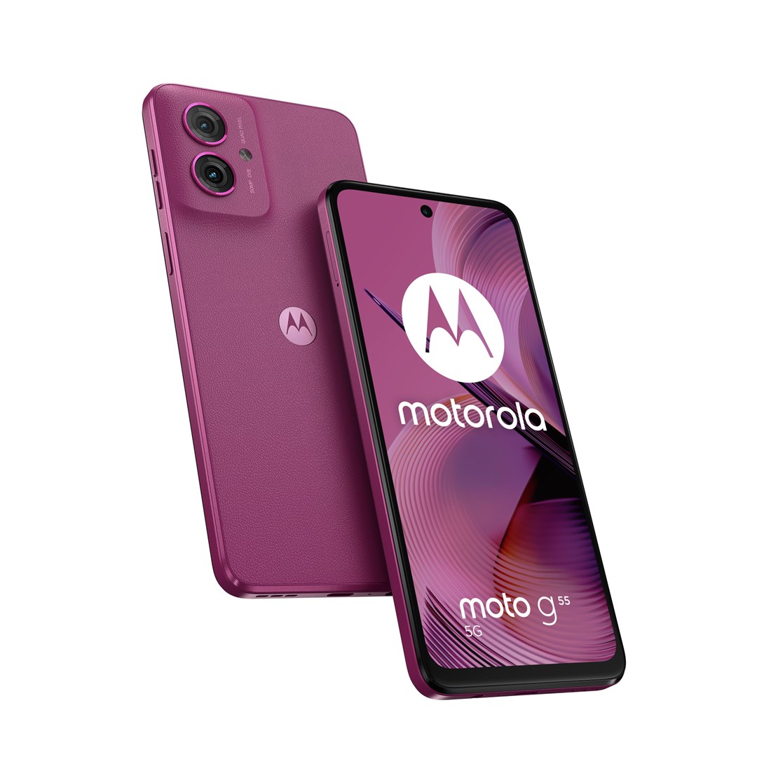 Motorola moto g55 5G 16.5 cm (6.49") Dual SIM Android 14 USB Type-C 8 GB 256 GB 5000 mAh Purple Motorola moto g55 5G 16.5 cm (6.49") Dual SIM Android 14 USB Type-C 8 GB 256 GB 5000 mAh Purple