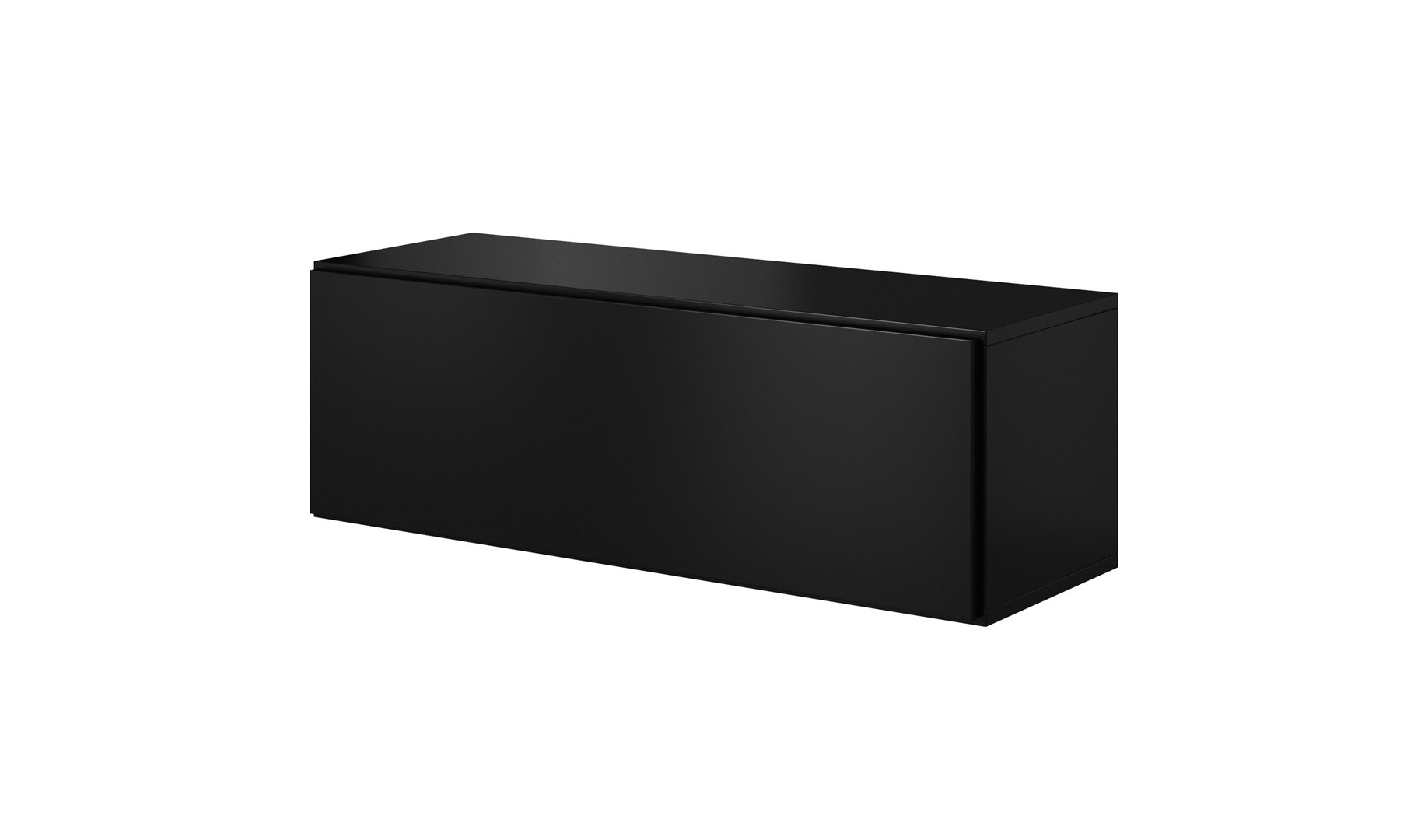 Cama full storage cabinet ROCO RO1 112/37/39 black/black/black Cama full storage cabinet ROCO RO1 112/37/39 black/black/black