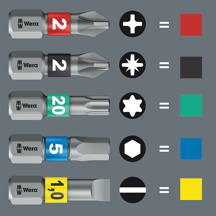 Wera Bit-Check 12 screwdriver bit 12 pc(s) Wera Bit-Check 12 screwdriver bit 12 pc(s)