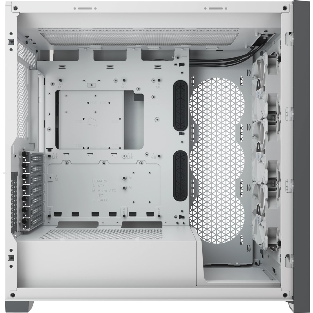 Corsair iCUE 5000X RGB Midi Tower White Corsair iCUE 5000X RGB Midi Tower White