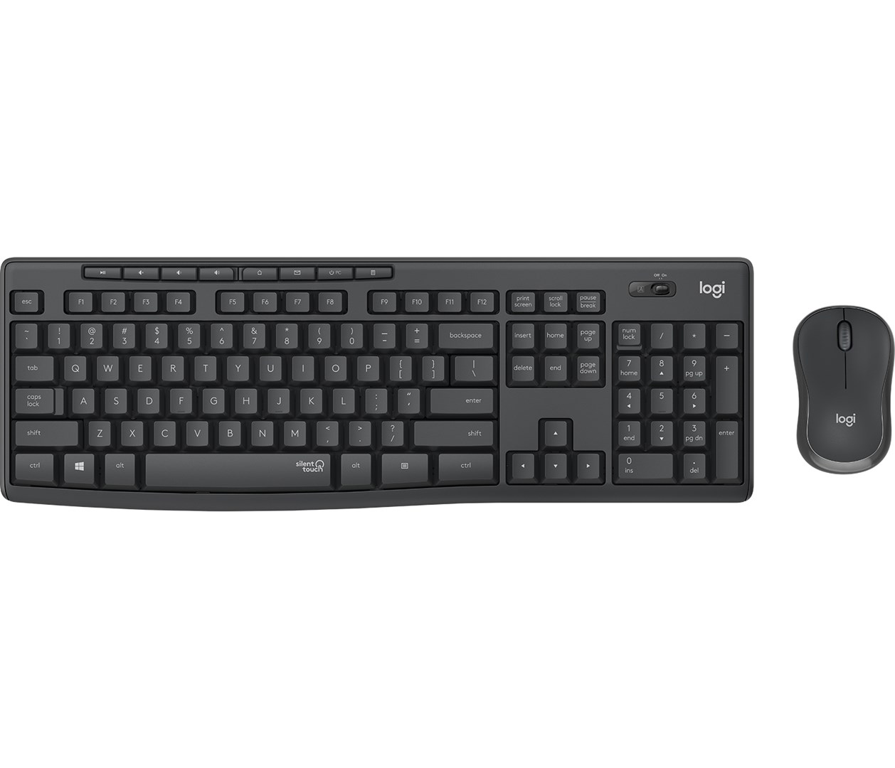 MK295 SILENT WIRELESS COMBO/GRAPHITE - CZE-SKY - INTERNATIONAL MK295 SILENT WIRELESS COMBO/GRAPHITE - CZE-SKY - INTERNATIONAL