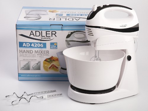 Adler AD 4206 Stand mixer Black,White 300 W Adler AD 4206 Stand mixer Black,White 300 W