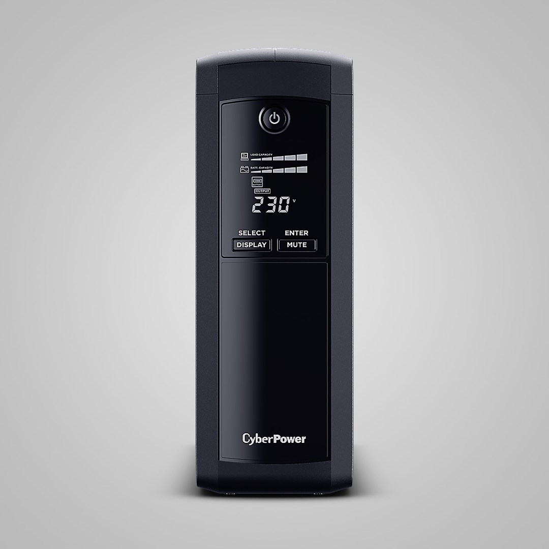 CyberPower Tracer III VP1600ELCD-FR uninterruptible power supply (UPS) Line-Interactive 1.6 kVA 900 W 5 AC outlet(s) CyberPower Tracer III VP1600ELCD-FR uninterruptible power supply (UPS) Line-Interactive 1.6 kVA 900 W 5 AC outlet(s)