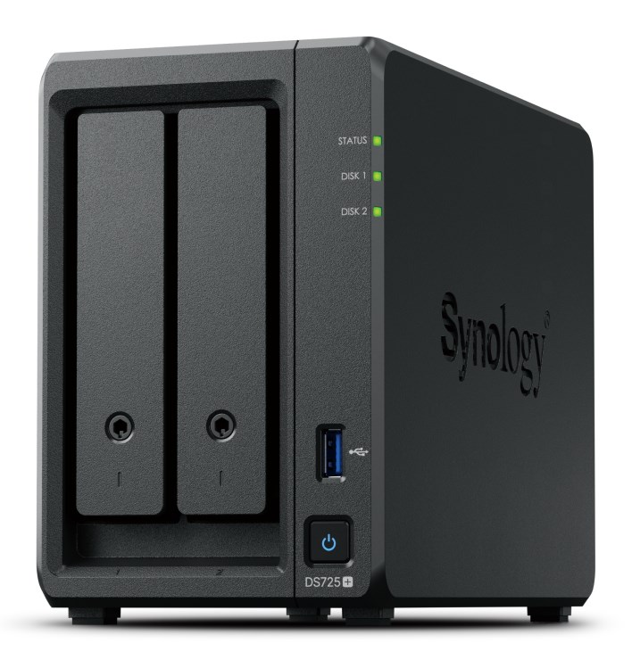 Synology DiskStation DS725+ NAS/storage server Ryzen Embedded R1600 4 GB DDR4 0 TB Black Synology DiskStation DS725+ NAS/storage server Ryzen Embedded R1600 4 GB DDR4 0 TB Black