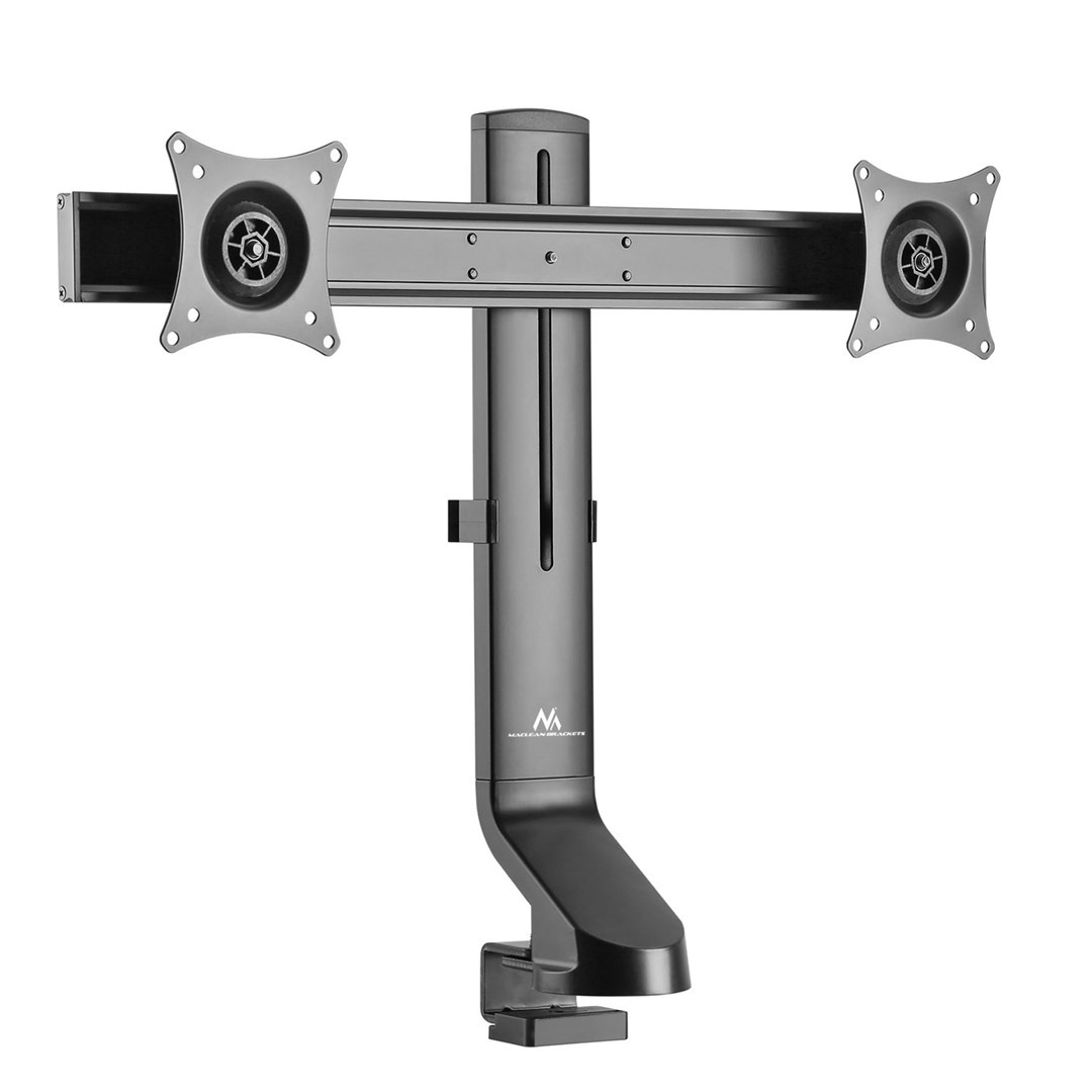 Maclean MC-854 Holder for two monitors / double 17 "-27" 14kg VESA 75x75 100x100 fits MC-848 and MC-849 Maclean MC-854 Holder for two monitors / double 17 "-27" 14kg VESA 75x75 100x100 fits MC-848 and MC-849